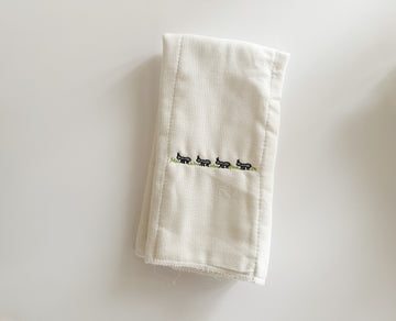 Marching Ants Burp Cloth
