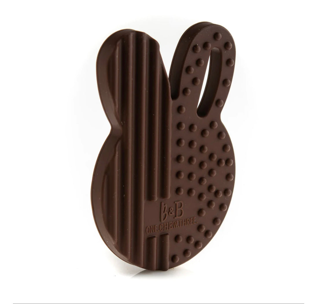 Chocolate Bunny Teether