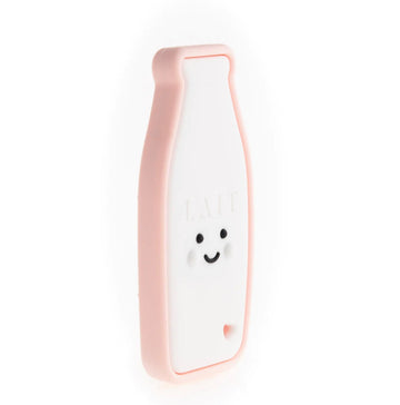 Pink Milk Bottle Teether