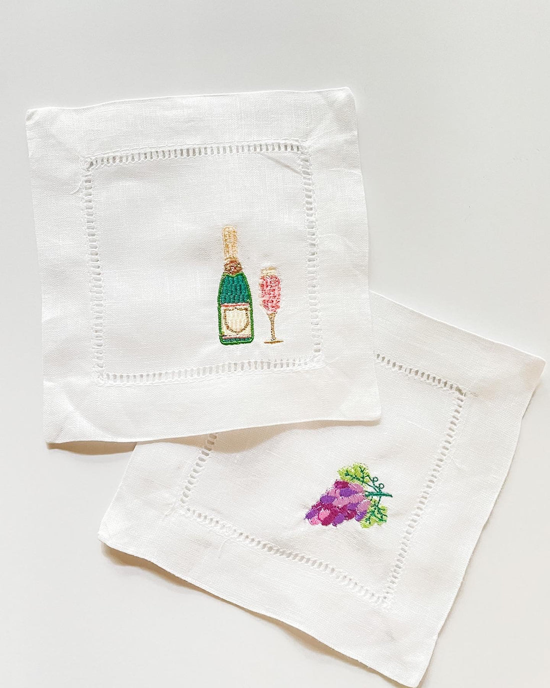 Champagne Linen Cocktail Napkins